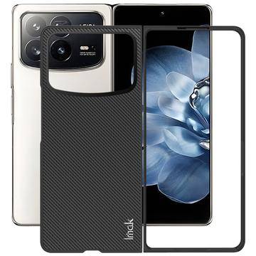 Xiaomi Mix Fold 4 Imak Ruiyi Hybridní Pouzdro - Uhlíkové Vlákno - Černá