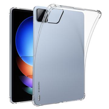 Xiaomi Pad 6S Pro 12.4 Protiskluzové TPU Pouzdro - Průhledný