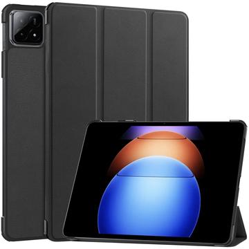 Pouzdro Smart Folio pro Xiaomi Pad 6S Pro 12.4 řady Tri-Fold – Černé