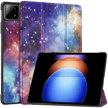 Pouzdro Smart Folio pro Xiaomi Pad 6S Pro 12.4 řady Tri-Fold – Galaxie