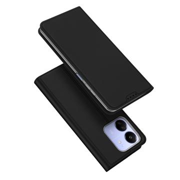 Xiaomi Poco C65/Redmi 13C Dux Ducis Skin Pro Flip Pouzdro - Černá