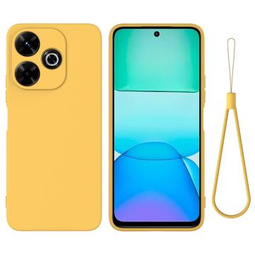 Tekuté silikonové pouzdro na Xiaomi Poco M6 Plus