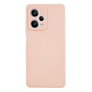 Xiaomi Redmi Note 12 Pro Matné Pouzdro TPU Proti Otiskům Prstů - Růžový