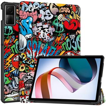 Pouzdro Smart Folio pro Xiaomi Redmi Pad SE řady Tri-Fold – Graffiti