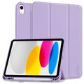 iPad (2022) Tech-Protect SmartCase Pen Tri-Fold Folio Case - Violet