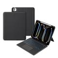 iPad Pro 13 (2024) Tech-Protect SmartCase Mag Pen Bluetooth Keyboard Case - Black