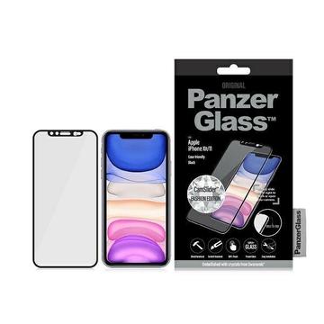 Ochranné tvrzené sklo iPhone 11/XR PanzerGlass Case Friendly Swarovski CamSlider - Černá hrana