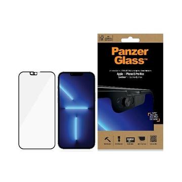 Ochranné tvrzené sklo iPhone 13 Pro Max PanzerGlass Case Friendly CamSlider - Černá hrana