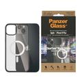 iPhone 14 Plus/15 Plus PanzerGlass ClearCase MagSafe Antibacterial Case - Black / Clear