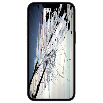 Oprava LCD a dotykové obrazovky pro iPhone 14 Plus - Černá - původní kvalita