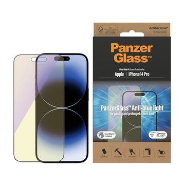 iPhone 14 Pro PanzerGlass Ultra-Wide Fit Anti-Blue Light Ochranné tvrzené sklo EasyAligner