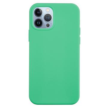 iPhone 15 Pro Liquid Silicone Pouzdro - Máta