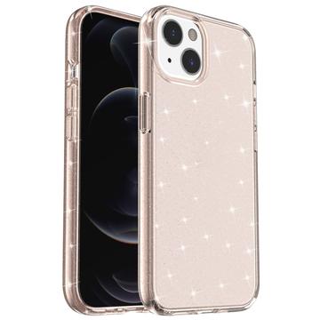 Stylové hybridní pouzdro řady Glitter pro iPhone 15