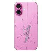 iPhone 16 Oprava zadního krytu - pouze sklo - Pink