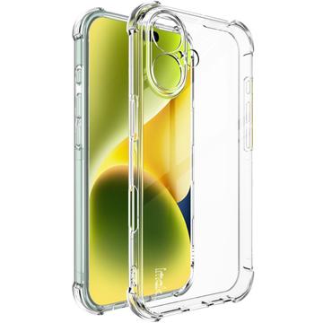 iPhone 16 Imak Drop-Proof TPU Pouzdro - Průhledné