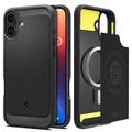 iPhone 16 Plus Spigen Rugged Armor Mag TPU Case - Black