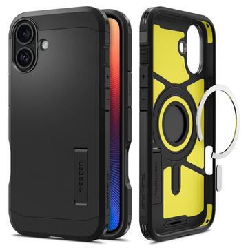 iPhone 16 Plus Spigen Tough Armor Mag Pouzdro - Černé