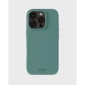 iPhone 16 Pro Max Holdit Silicone Case - Moss green