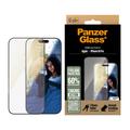 iPhone 16 Pro PanzerGlass EyeCare Ultra-Wide Fit EasyAligner Tempered Glass Screen Protector - Black Edge