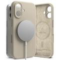 iPhone 16 Ringke Liquid Silicone MagSafe Case - Stone