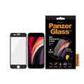 Ochranné tvrzené sklo iPhone 6/6S/7/8/SE (2020)/SE (2022) PanzerGlass Case Friendly CamSlider - Černá hrana