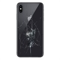 Oprava zadního krytu iPhone XS - pouze sklo - černá