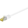 Goobay Síťový Kabel RJ45 S/FTP CAT 7 - 0.5m - Bílý