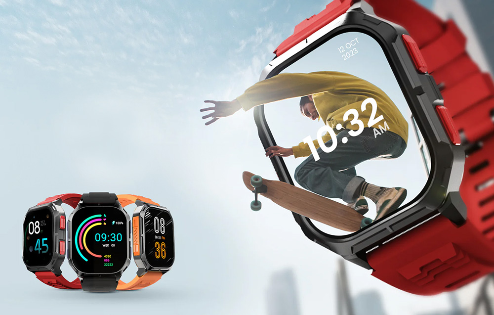 HiFuture FutureFit Ultra3 Smartwatch - IP68, 2