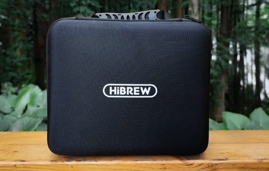 HiBREW H4-premium Přenosný kávovar 3 v 1 s kufříkem 80W