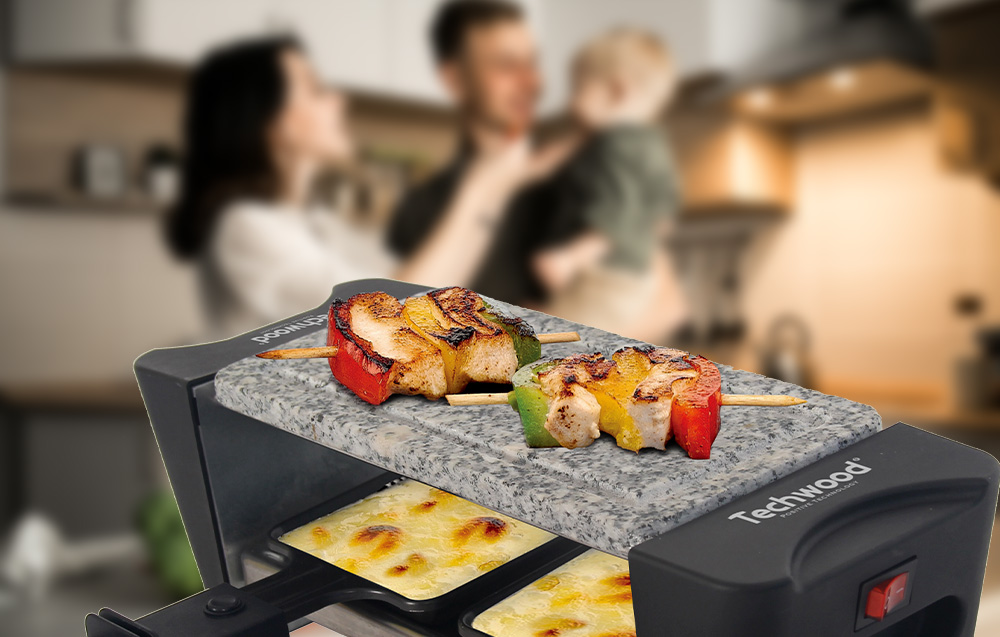 Gril Techwood TRD-346 Electric Raclette duo