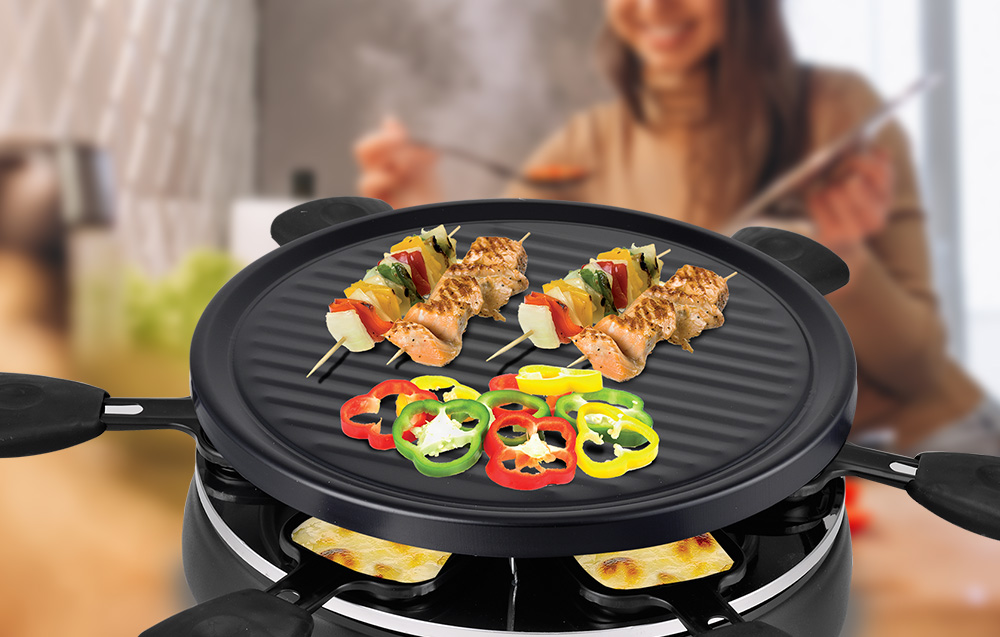 Techwood TRA-608 Elektrický raclette gril pro 6 osob